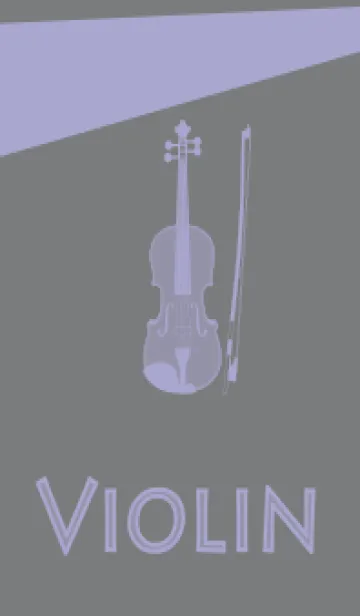[LINE着せ替え] Violin CLR 鉛色の画像1