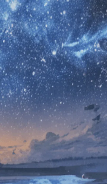 [LINE着せ替え] 秋の夜空#JaD024。の画像1