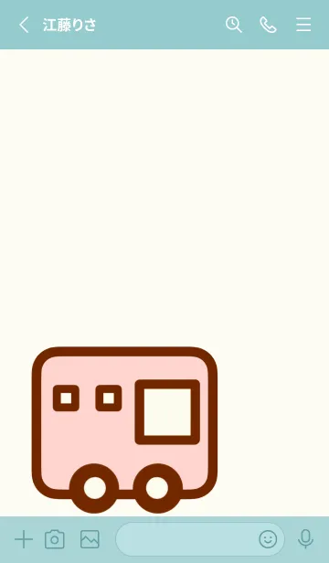 [LINE着せ替え] Little pastel town 18の画像2