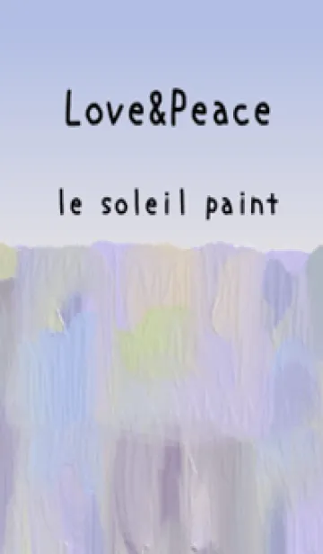 [LINE着せ替え] 油絵アート【le soleil paint 596】の画像1