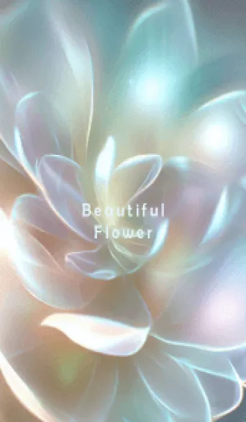 [LINE着せ替え] Beautiful Flower-LIGHT 10の画像1