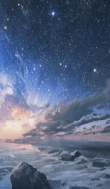 [LINE着せ替え] 秋の夜空#KB09。の画像1