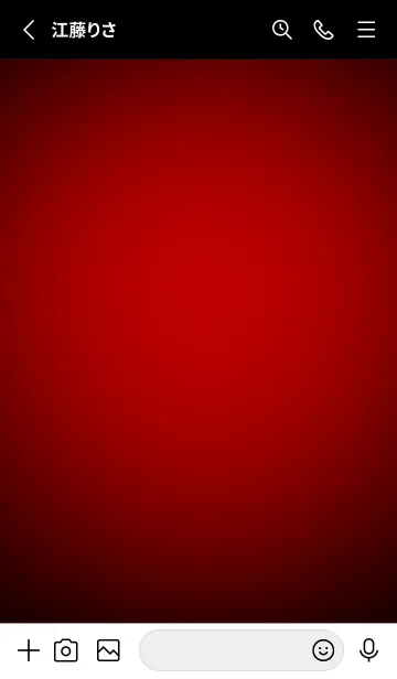 [LINE着せ替え] Red Neon Theme V5 (JP)の画像2