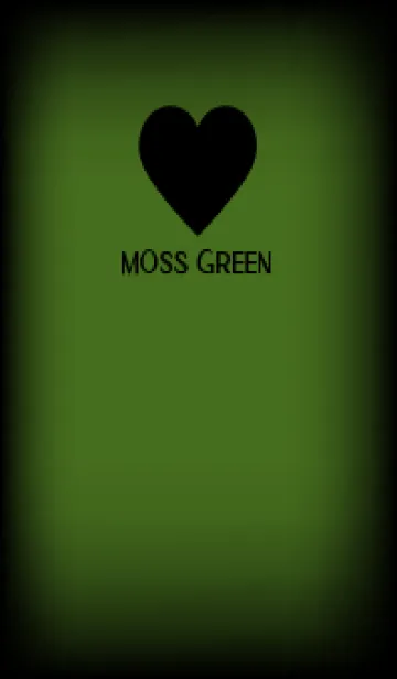 [LINE着せ替え] Black & Moss Green Theme V5 (JP)の画像1