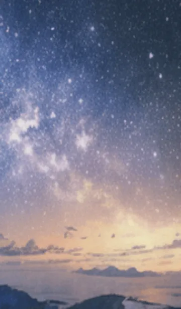 [LINE着せ替え] 秋の夜空#KB05。の画像1