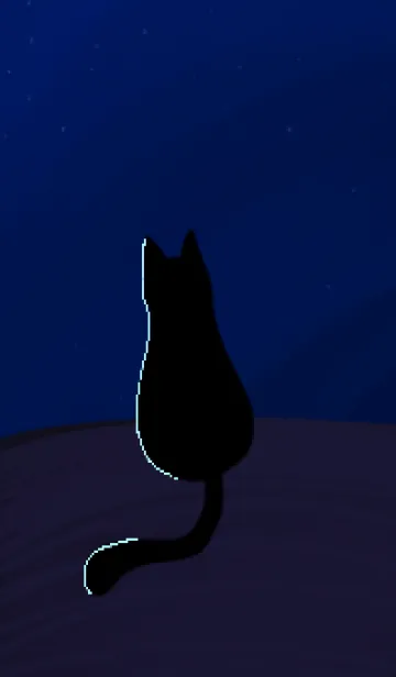 [LINE着せ替え] Black.Catの画像1
