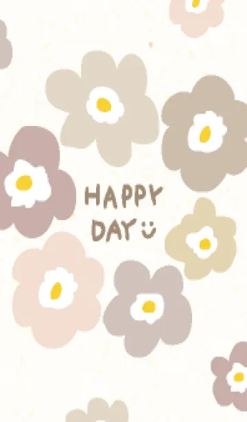 [LINE着せ替え] 6色の花輪30の画像1