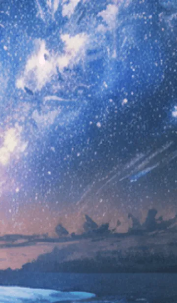 [LINE着せ替え] 秋の夜空#KC06。の画像1