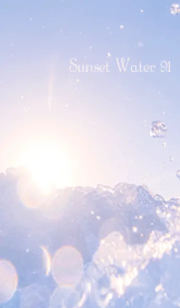 [LINE着せ替え] SunsetWater 91の画像1