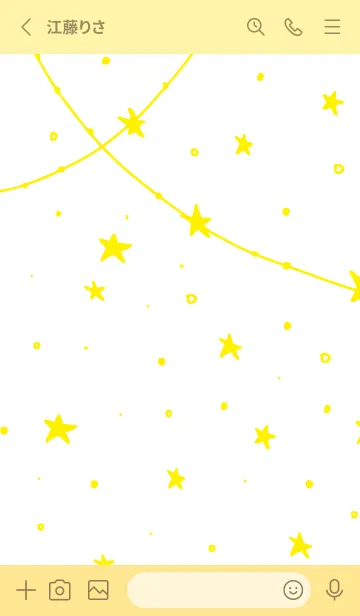 [LINE着せ替え] 星 装飾5の画像2