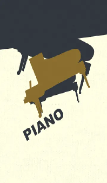 [LINE着せ替え] Piano CLR ゴールデンオーカーの画像1