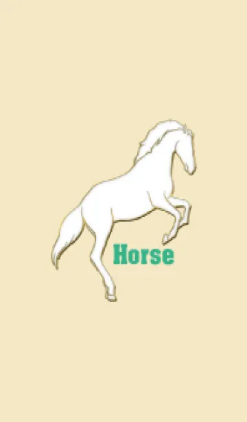 [LINE着せ替え] Enamel Pin horse 37の画像1