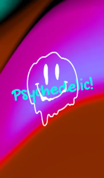 [LINE着せ替え] サイケデリック スマイル .40の画像1