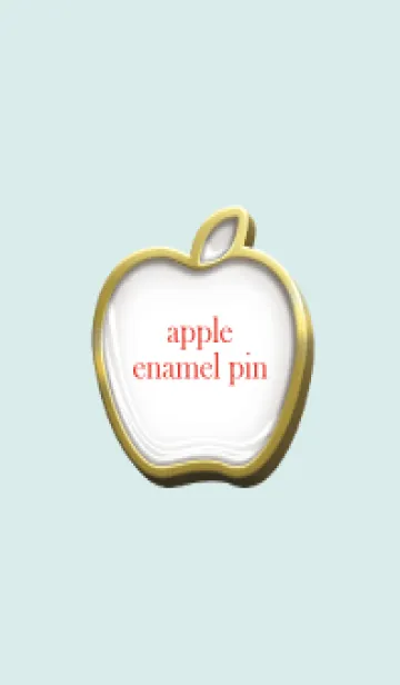 [LINE着せ替え] apple Enamel Pin 91の画像1
