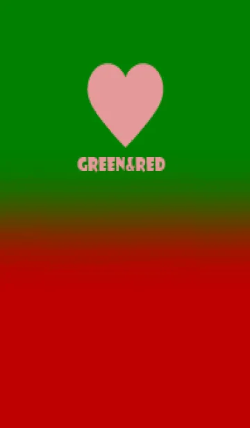 [LINE着せ替え] Green & Red V6 (JP)の画像1