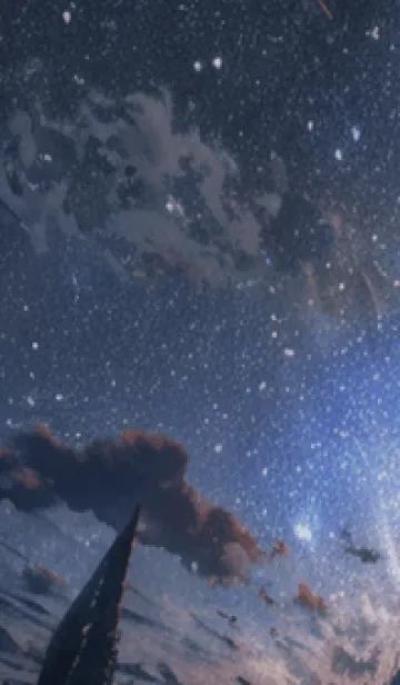 [LINE着せ替え] 秋の夜空#KB023。の画像1