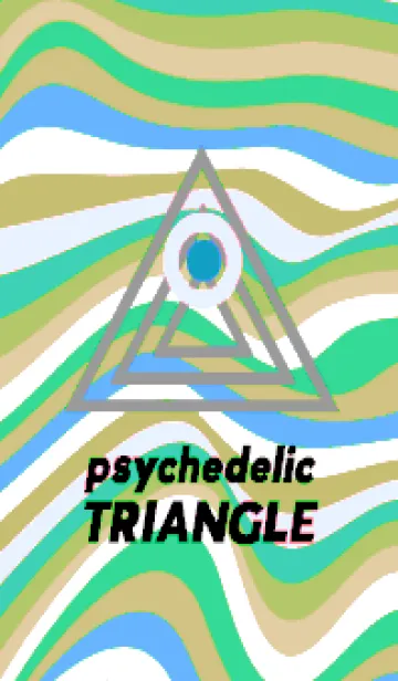 [LINE着せ替え] サイケデリック トライアングル 275の画像1