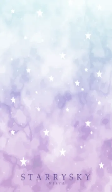 [LINE着せ替え] STARRY SKY -PURPLE- 13の画像1