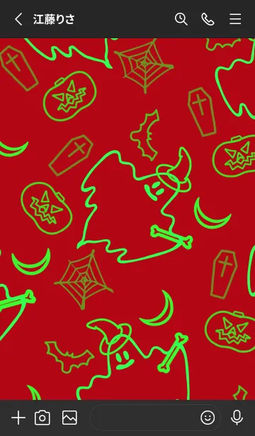 [LINE着せ替え] ハローウィン .30の画像2