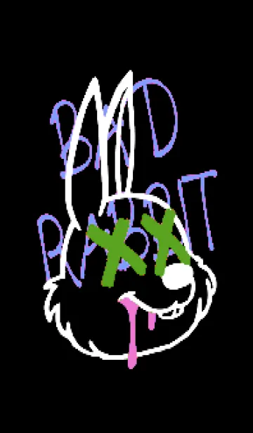 [LINE着せ替え] バッド ラビット 259の画像1