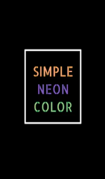 [LINE着せ替え] ネオン カラー アイコン 26の画像1