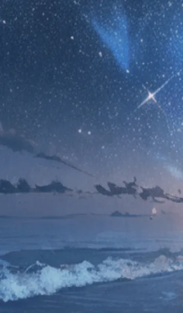 [LINE着せ替え] 秋の夜空#KC017。の画像1