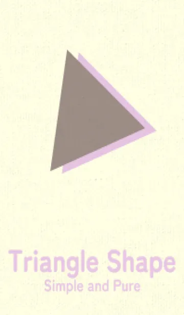 [LINE着せ替え] 三角型の着せかえ ローズグレイの画像1