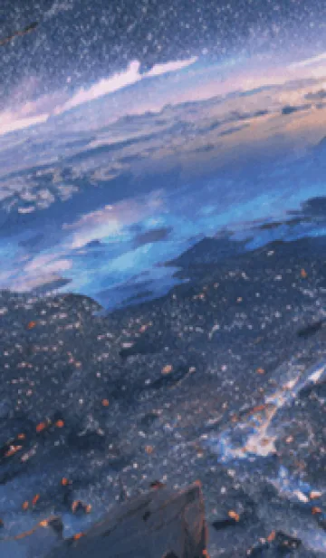 [LINE着せ替え] 秋の夜空#KC012。の画像1