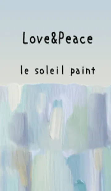 [LINE着せ替え] 油絵アート【le soleil paint 600】の画像1