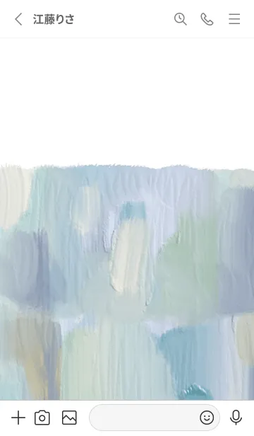 [LINE着せ替え] 油絵アート【le soleil paint 600】の画像2