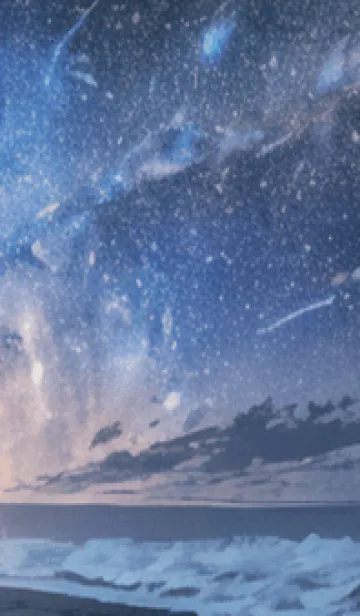 [LINE着せ替え] 秋の夜空#KC011。の画像1