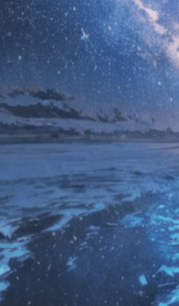 [LINE着せ替え] 秋の夜空#KC04。の画像1