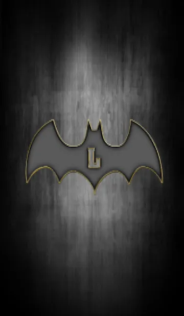 [LINE着せ替え] Enamel pin bat initial Lの画像1