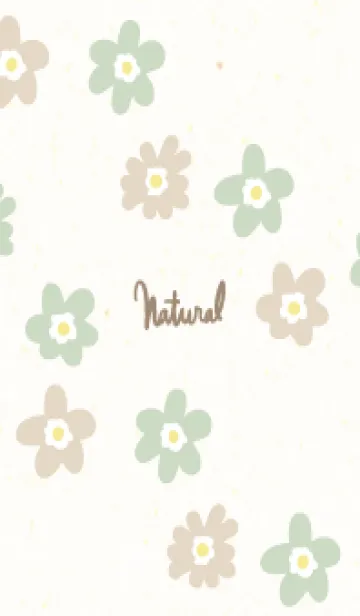 [LINE着せ替え] 花 斜め2の画像1