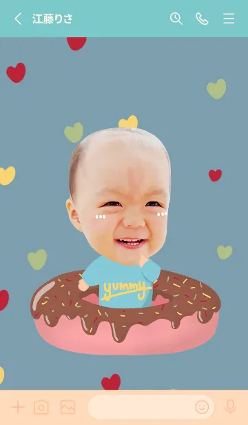 [LINE着せ替え] CHENG DE DONUTの画像2