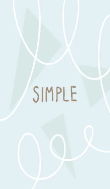 [LINE着せ替え] 三角とクルクルの画像1