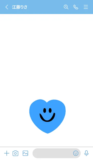 [LINE着せ替え] ハート スマイル .29の画像2