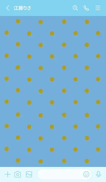 [LINE着せ替え] シンプル ミニ ドット 298の画像2