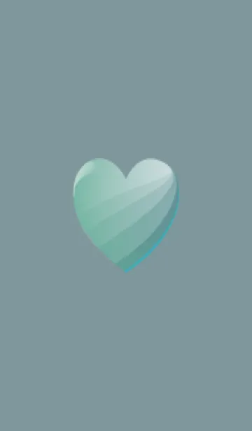 [LINE着せ替え] simple gradient heart 38の画像1