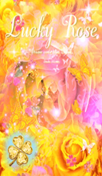 運気最強にする着替え ピンクゴールドバラの着せ替えメイン画像