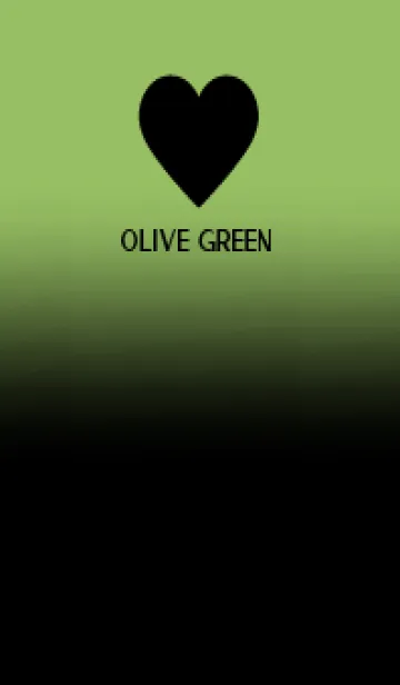 [LINE着せ替え] Black & Olive Green Theme V.5 (JP)の画像1