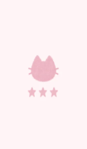 [LINE着せ替え] ねことお星さま(pink21)の画像1