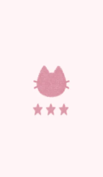 [LINE着せ替え] ねことお星さま(pink23)の画像1