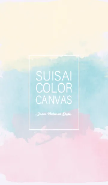 [LINE着せ替え] SUISAI Color Canvas 6の画像1