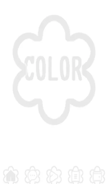 [LINE着せ替え] bw color C43の画像1