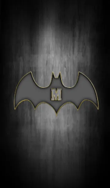 [LINE着せ替え] Enamel pin bat initial Mの画像1