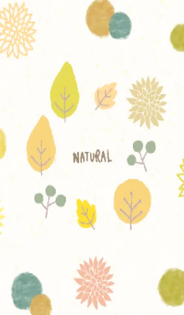 [LINE着せ替え] 秋 水彩丸29の画像1