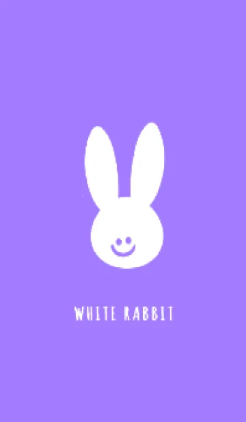 [LINE着せ替え] ホワイト ラビット .9の画像1