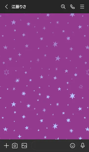 [LINE着せ替え] ミニ スターズ _184の画像2