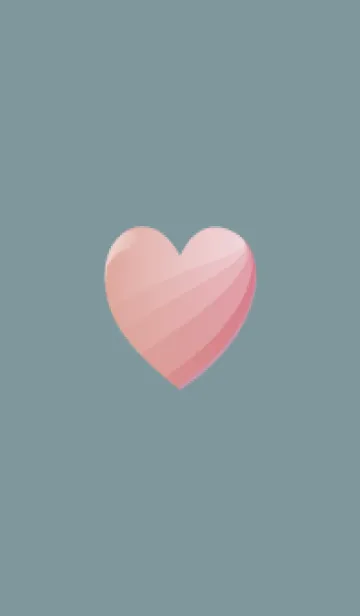 [LINE着せ替え] simple gradient heart 39の画像1